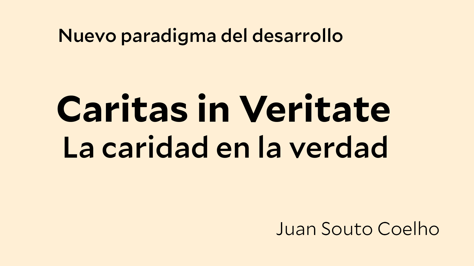 En este momento estás viendo Caritas in veritate: un nuevo paradigma del desarrollo