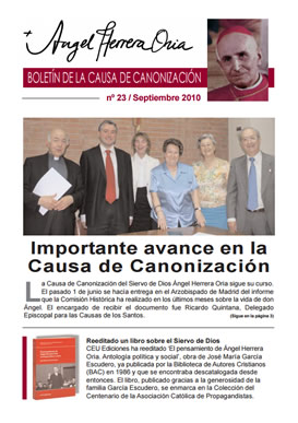 En este momento estás viendo Causa de canonización del Card. Herrera Oria