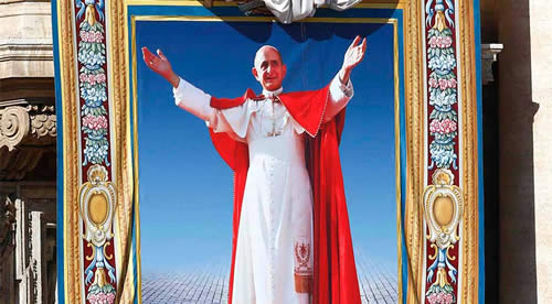 Lee más sobre el artículo Santa Misa con ocasión de la Conclusión del Sínodo Extraordinario sobre la Familia y Beatificación del siervo de Dios Pablo VI