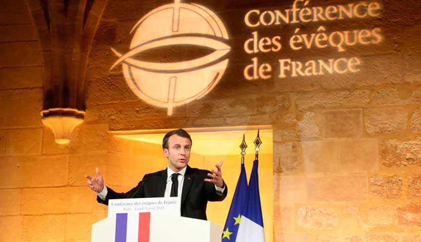 Lee más sobre el artículo Macron, en diálogo con la Iglesia: «Si me desinteresara de los católicos faltaría a mi deber»