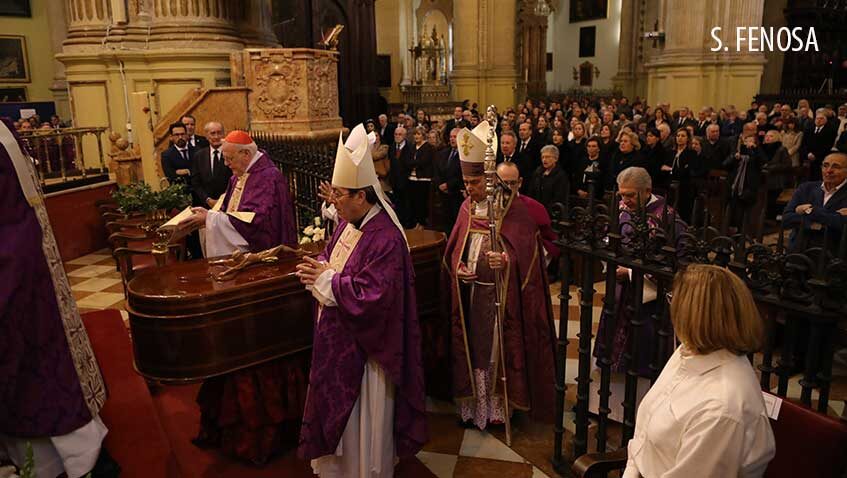 Lee más sobre el artículo Multitudinaria despedida a Don Fernando Sebastián en la Catedral de Málaga: “hemos perdido un gran maestro”