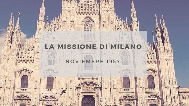 Lee más sobre el artículo Montini y la Misión de Milán