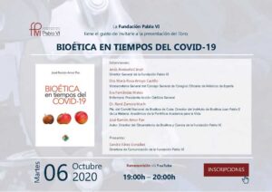 Lee más sobre el artículo Presentación del libro “Bioética en tiempos del COVID-19”