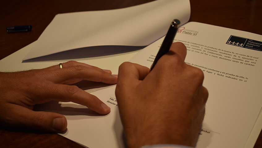 Lee más sobre el artículo La Fundación Pablo VI y la aceleradora de proyectos sociales VSF firman un convenio de colaboración
