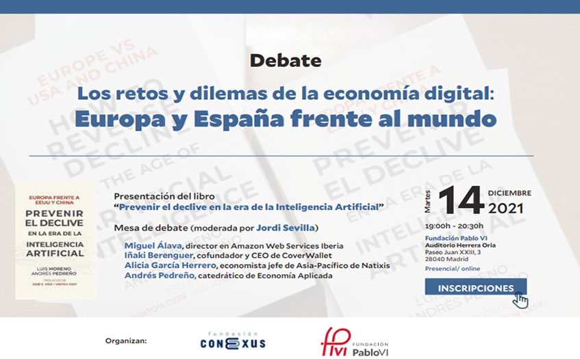 Lee más sobre el artículo “Prevenir el declive: Europa y España frente a EEUU y China”