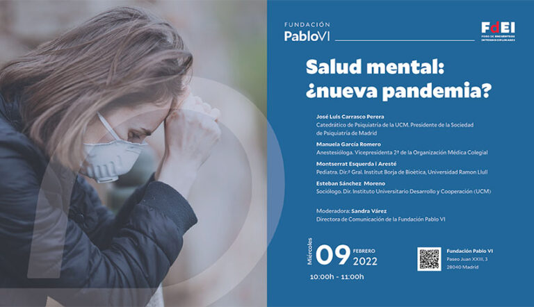 Lee más sobre el artículo Foro de Encuentros Interdisciplinares “Salud mental: ¿nueva pandemia?”
