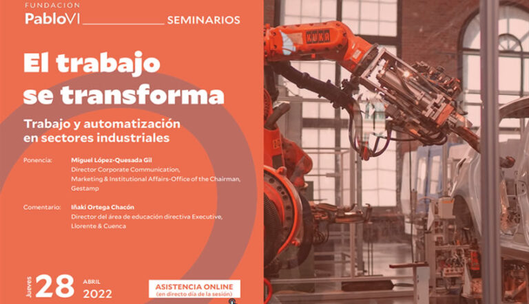 Lee más sobre el artículo El seminario permanente “El trabajo se transforma” abordará la automatización en los sectores industriales