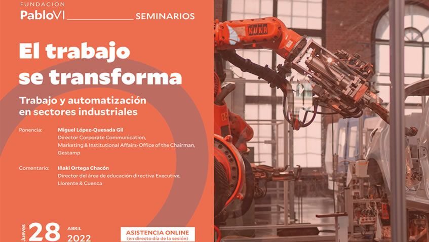 Lee más sobre el artículo El seminario permanente “El trabajo se transforma” abordará la automatización en los sectores industriales