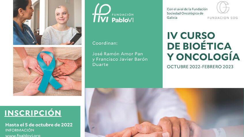 Lee más sobre el artículo IV Curso de Bioética y Oncología