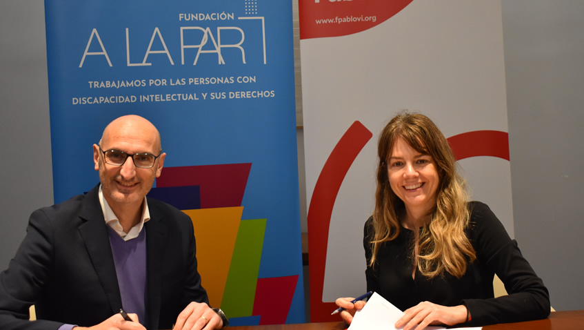 Lee más sobre el artículo Acuerdo de colaboración entre la Fundación Pablo VI y la Fundación A La Par