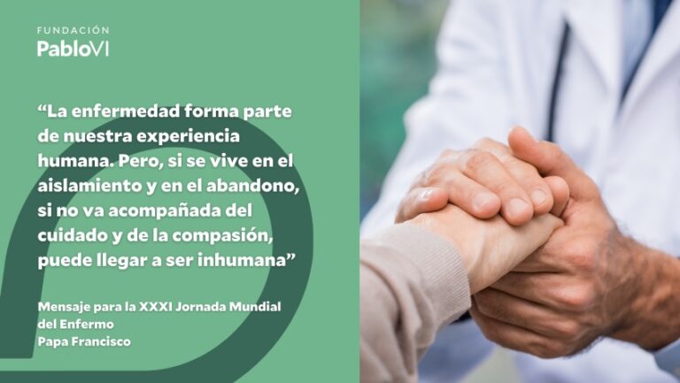 Lee más sobre el artículo Sin cuidado y compasión, “la enfermedad puede llegar a ser inhumana”