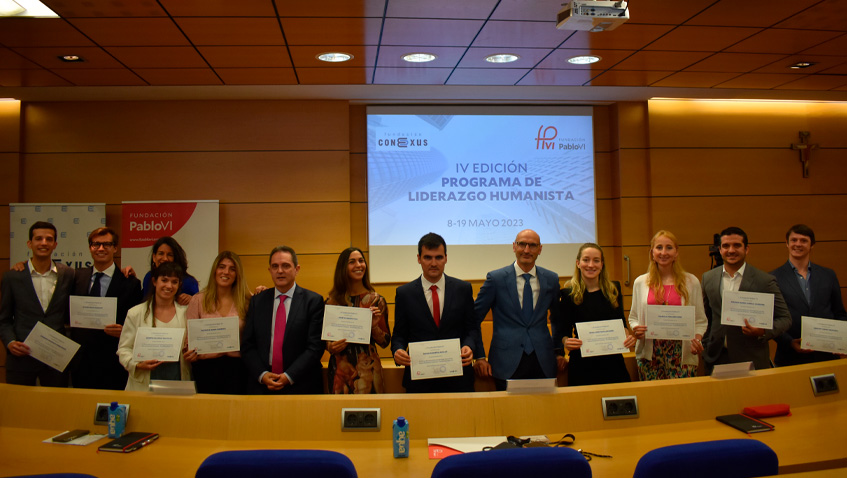 Lee más sobre el artículo Concluye la IV edición programa de liderazgo humanista de la Fundación Pablo VI y la Fundación Conexus