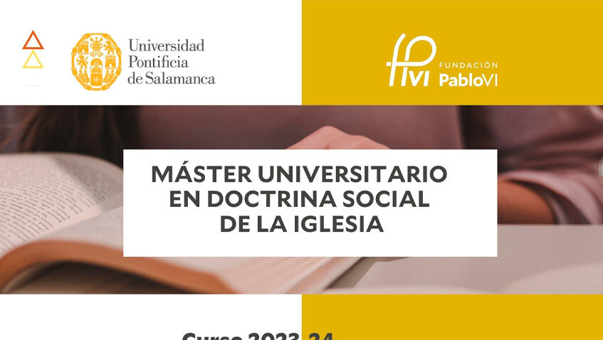 Lee más sobre el artículo Arranca una nueva edición del Máster Universitario de Doctrina Social de la Iglesia