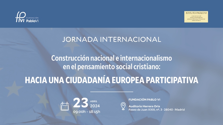 Lee más sobre el artículo Jornada Internacional “Hacia una ciudadanía europea participativa”
