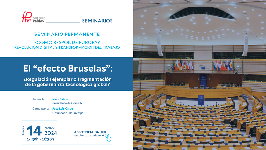 Lee más sobre el artículo El “efecto Bruselas”: ¿regulación ejemplar o fragmentación de la gobernanza tecnológica global?