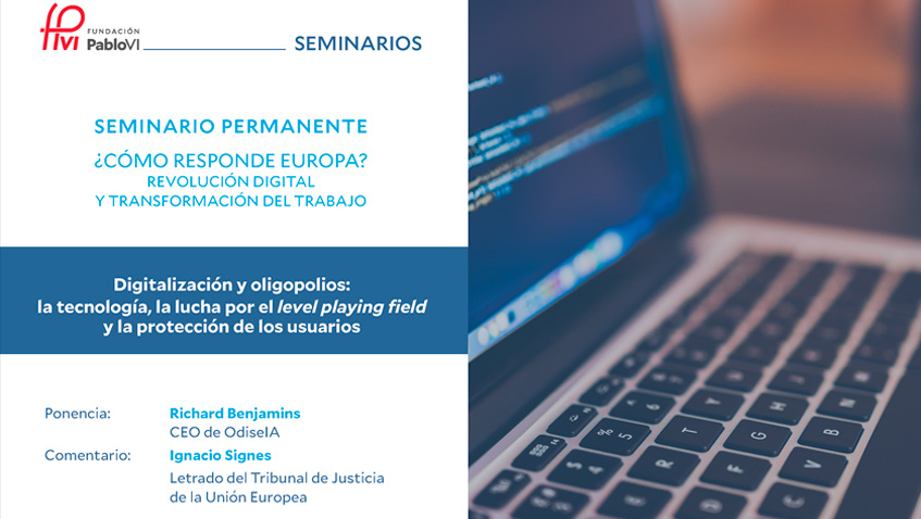 Lee más sobre el artículo Digitalización y oligopolios: la tecnología, la lucha por el level playing field y la protección de los usuarios