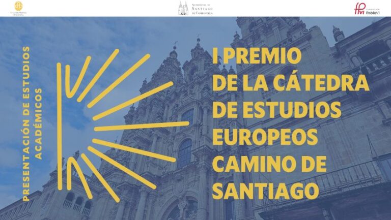 Lee más sobre el artículo Abierto el plazo de inscripción al I Premio de la Cátedra de Estudios Europeos Camino de Santiago