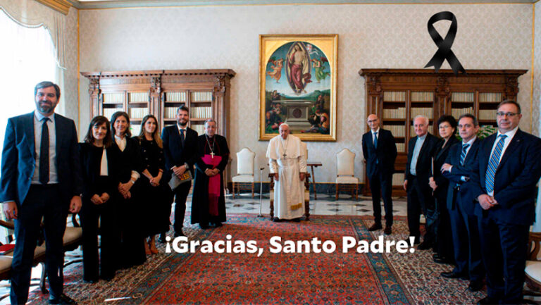 Lee más sobre el artículo La Fundación Pablo VI lamenta profundamente la muerte de Francisco, el Papa de la Fraternidad