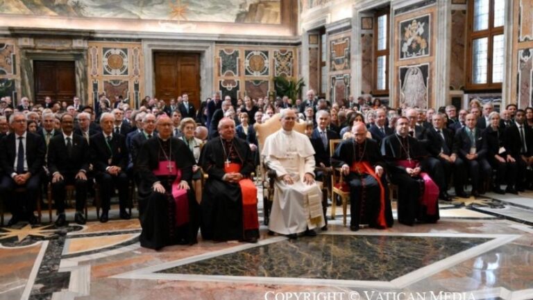Lee más sobre el artículo Audiencia del Santo Padre a los miembros de la Fundación “Centesimus Annus Pro Pontifice”