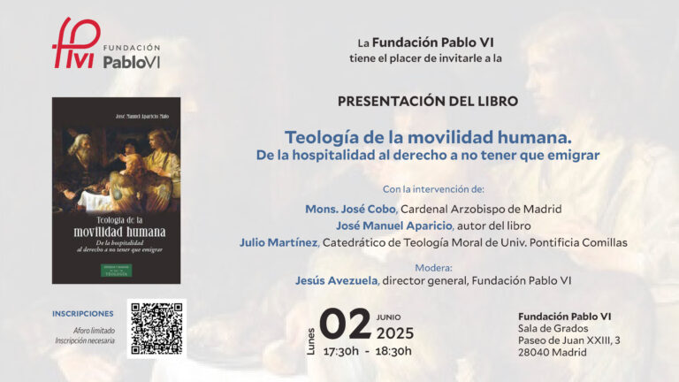 Lee más sobre el artículo Teología de la movilidad humana. De la hospitalidad al derecho a no tener que emigrar