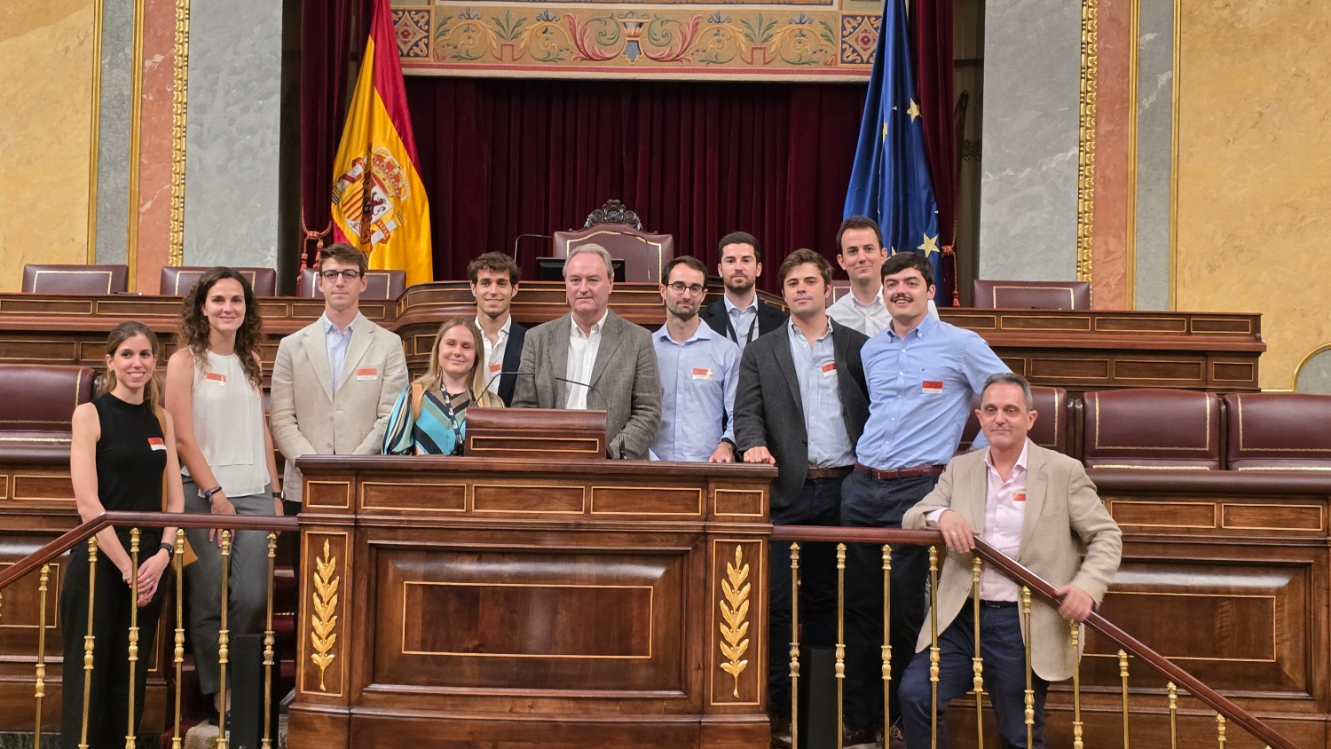 Visita al Congreso de los Diputados con Alberto Fabra
