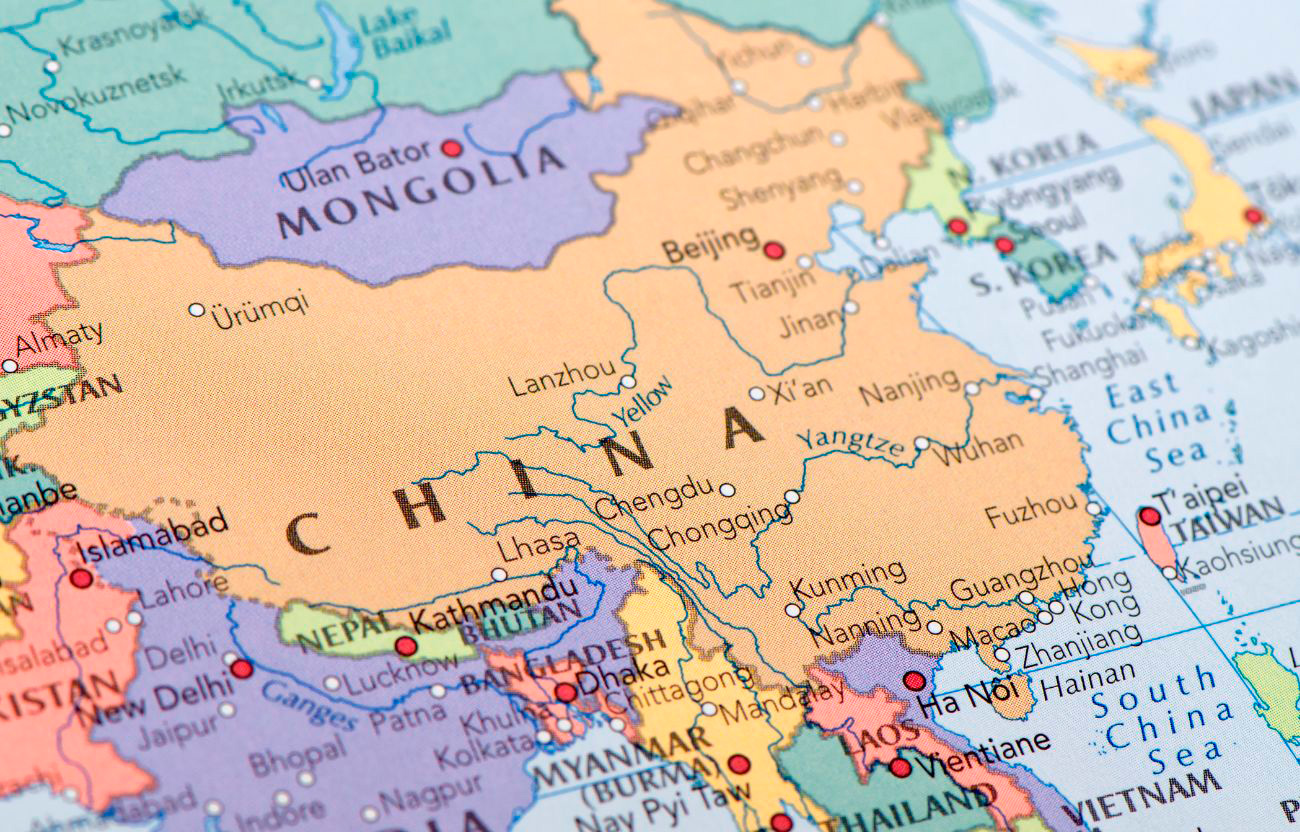 Mapa de China