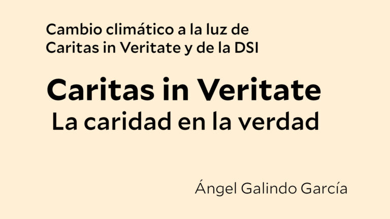 Lee más sobre el artículo Cambio climático a la luz de Caritas in Veritate y de la DSI