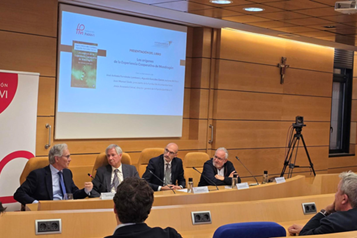 Presentación del libro “Los Orígenes de la Experiencia Cooperativa de Mondragón”