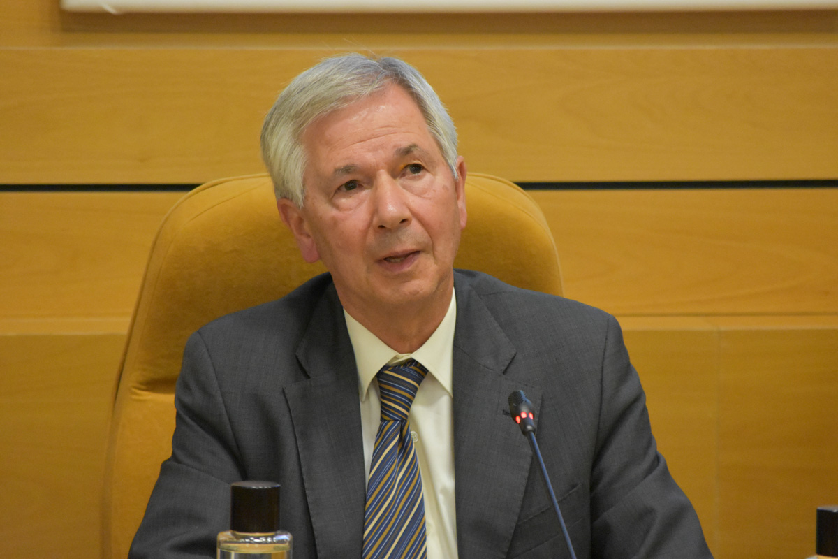 Juan Manuel Sinde, presidente de la Fundación Arizmendiarrieta