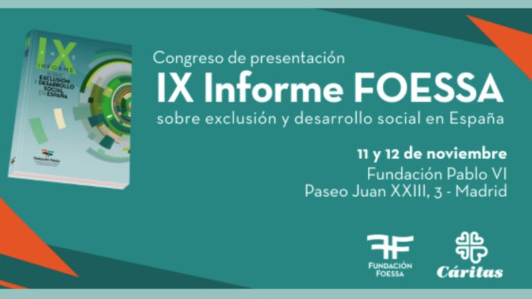 Lee más sobre el artículo El IX Informe FOESSA desvela que España tiene una de las tasas de desigualdad más altas de toda Europa